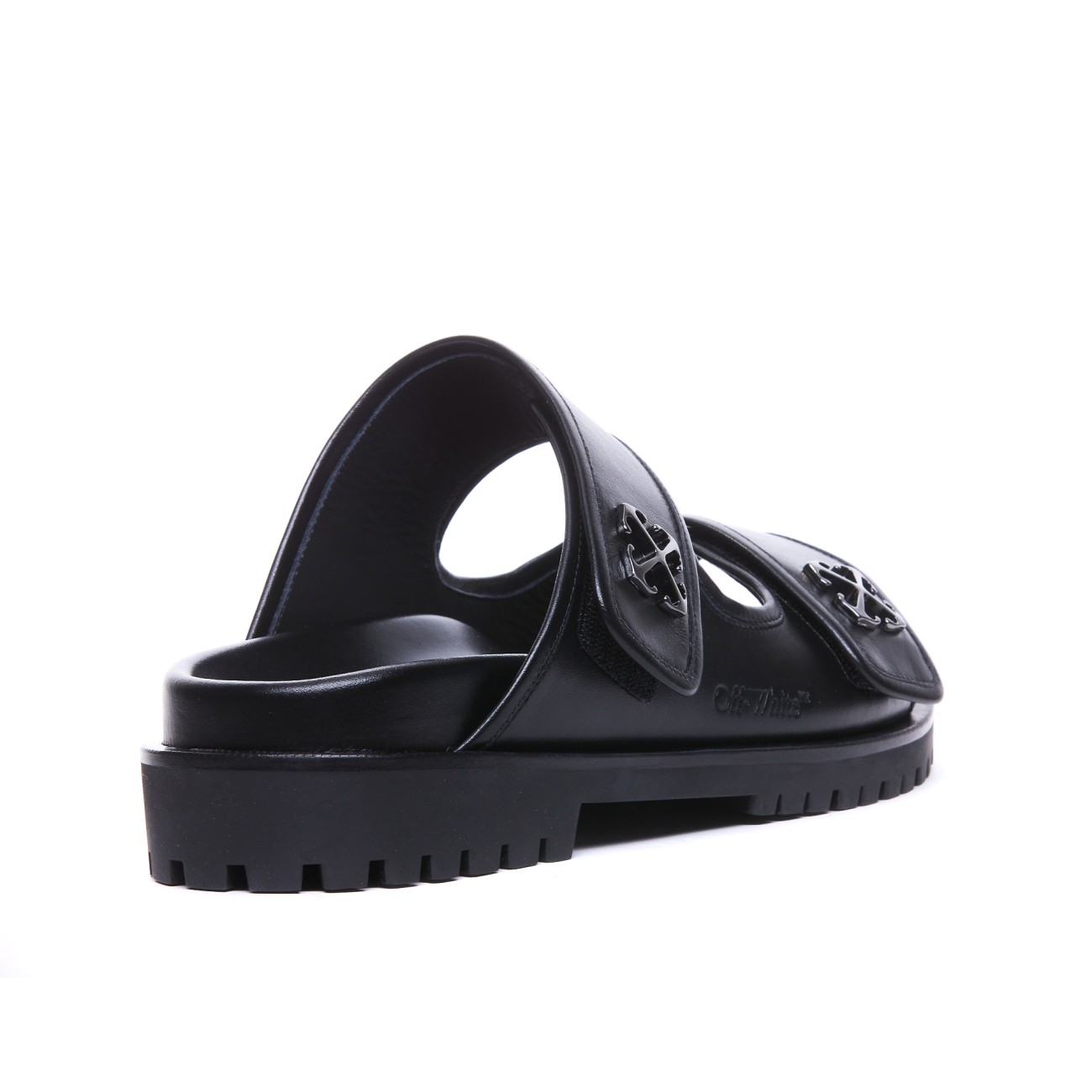 Buy Arrow Solid Leather Sandals - NNNOW.com