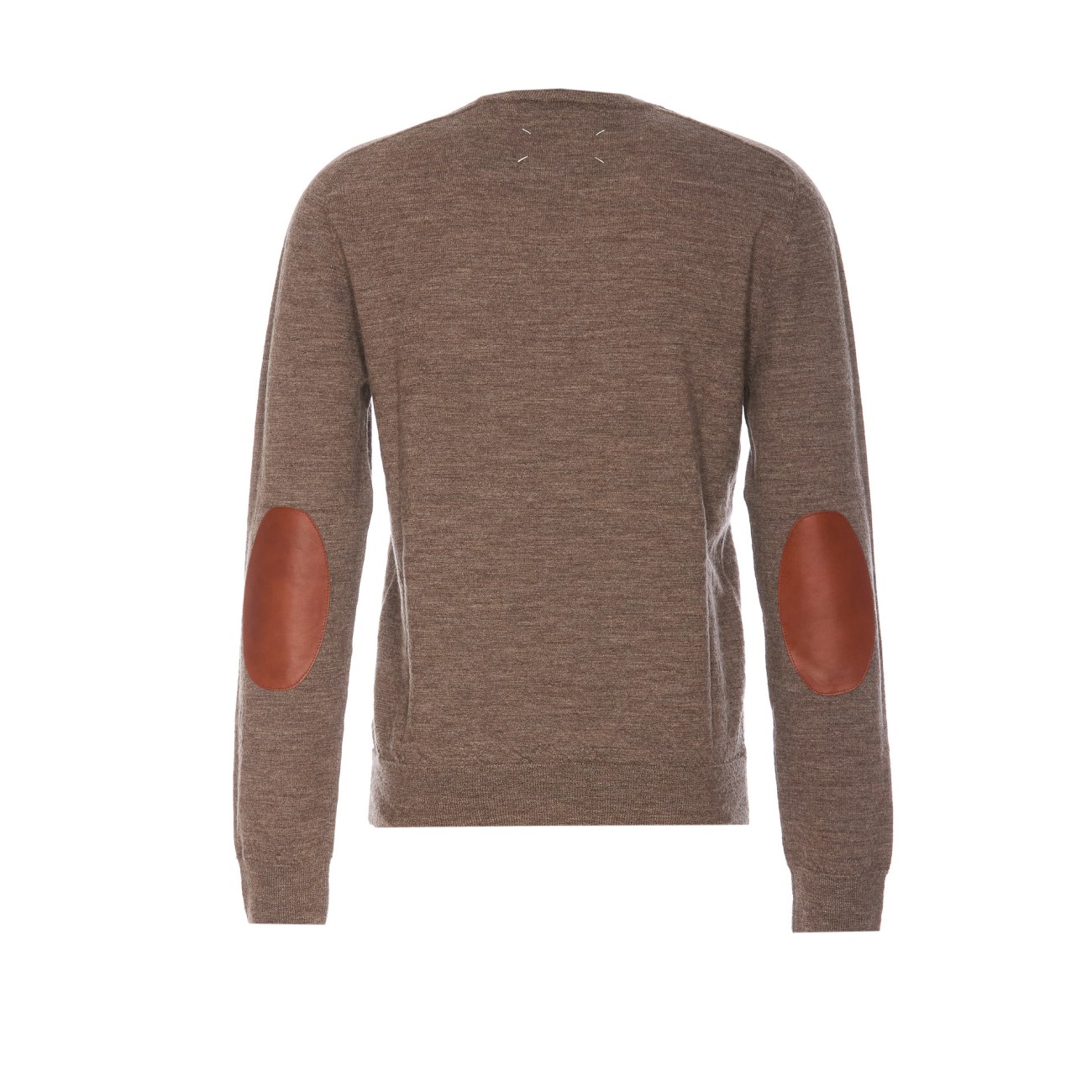 Countryman patch Crew Neck Jumper, 100% British wool. – Woolaway Knitwear