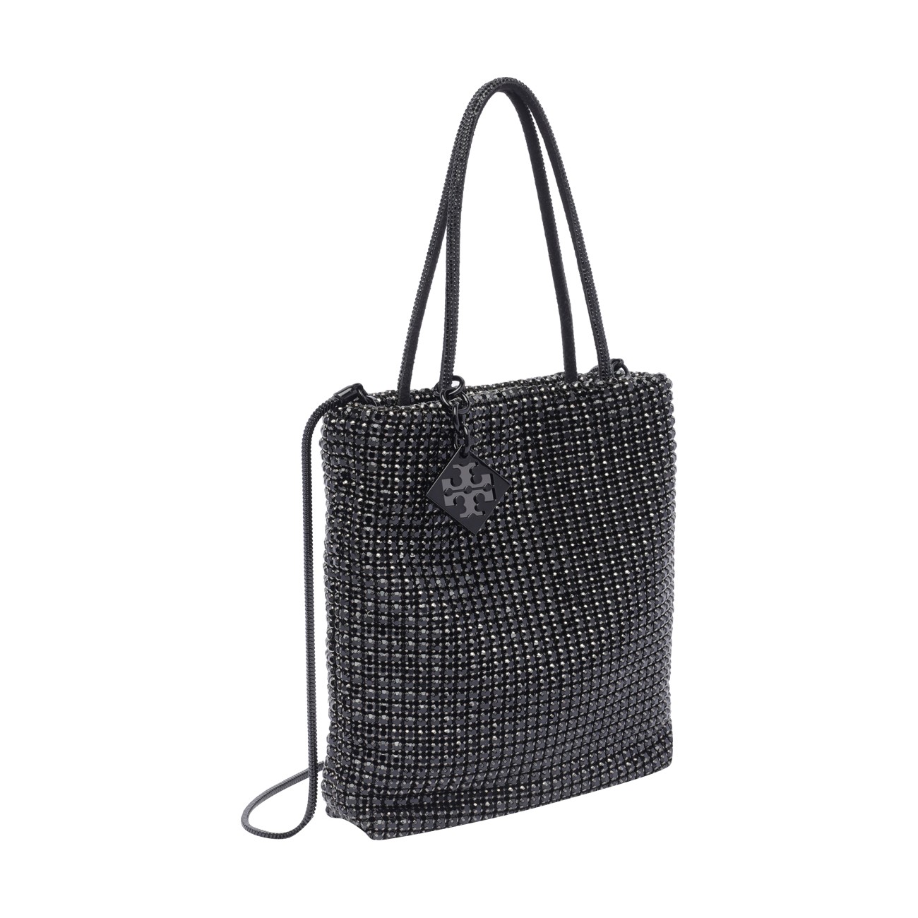 トートバッグ Tory Burch MINI NIGHT OWL CRYSTAL TOTE BAG night-owl-crystal-embellished-
