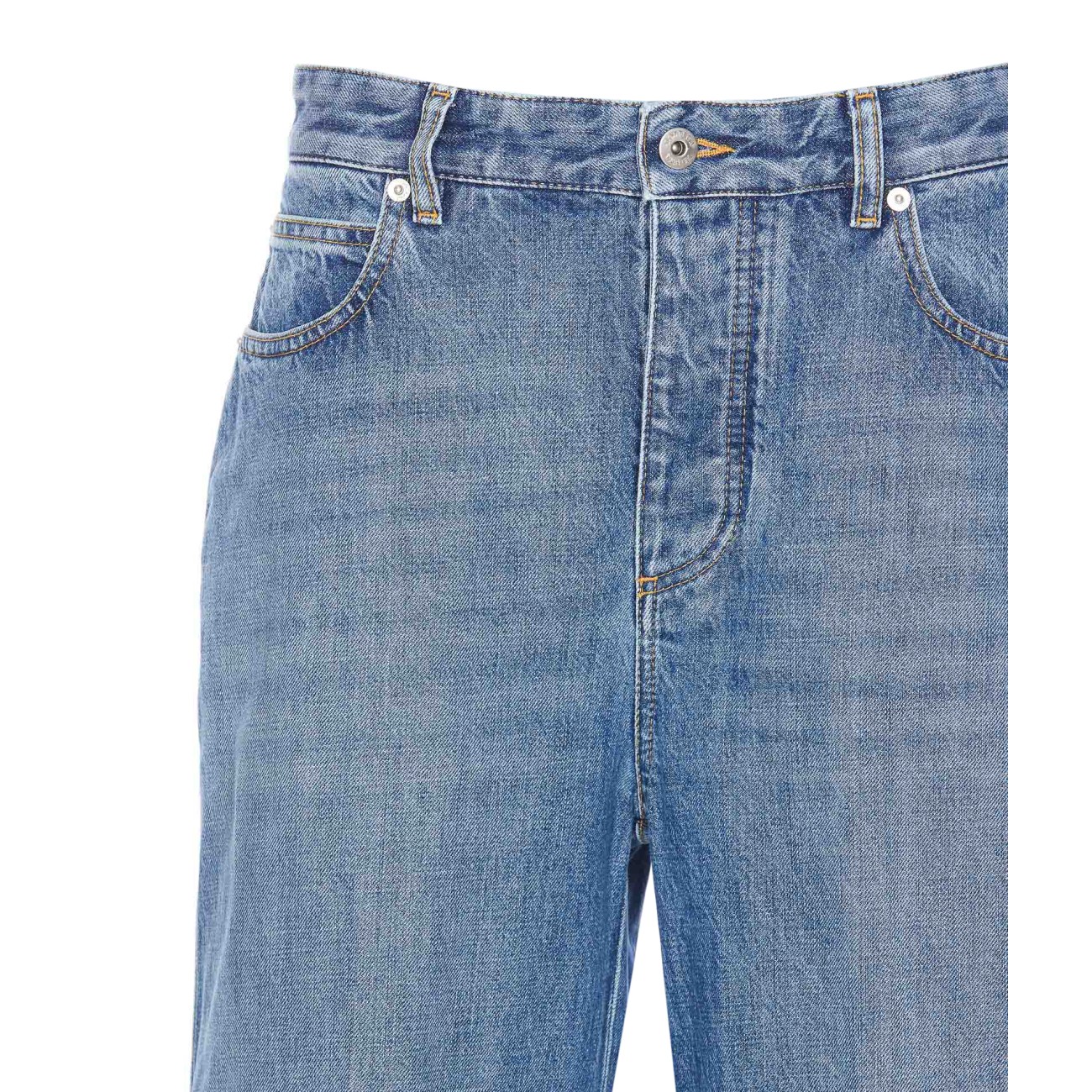 【Bottega Veneta】VINTAGE INDIGO TURNED UP JEANS 813509V42W0 bottega-veneta-women-vintage-