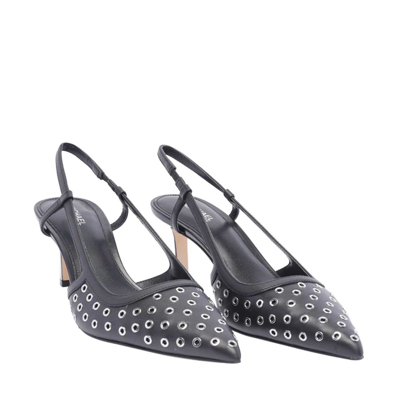 パンプス SLINGBACK ALORA Alora Hand-Woven Leather Slingback Pump | Michael Kors