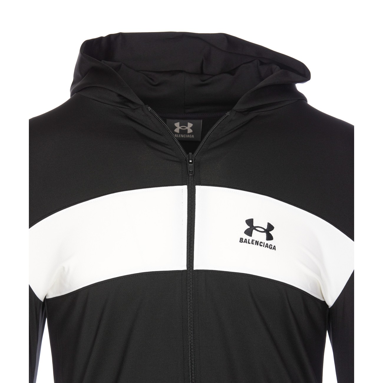 【Balenciaga】UNDER AMOUR SWEATSUIT HOODIE◆813821TRVX2 Balenciaga x Under Armour Sweatshirt | Black | FARFETCH