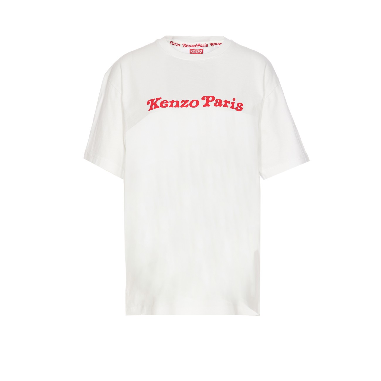 Tシャツ・カットソー KENZO FW24 WEAVE OVERSIZE SHIRT (FE65CH5109JD 01) KENZO ケンゾー RUE VIVIENNE OVERSIZED T-SHIRT フロント