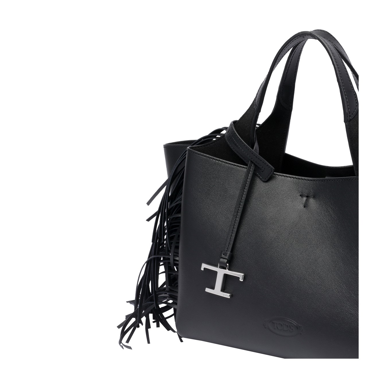 ハンドバッグ Tod's FRINGED LEATHER HANDBAG fringed-leather-handbag.jpg
