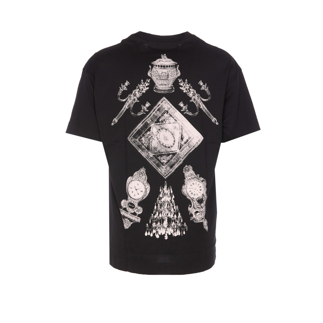 Tシャツ・カットソー Givenchy HUBER OBJECTS PRINTED T-SHIRT HUBER OBJECTS PRINTED T-SHIRT BM71MG3YPS/001 | Bruna Rosso