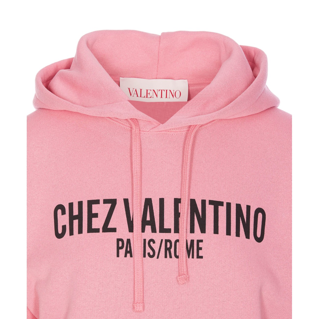 CHEZ VALENTINO PRINT HOODIE MF24D960/259 | Bruna Rosso