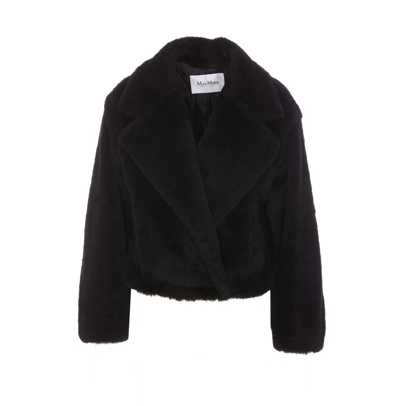 コート MAX MARA OGGERI TEDDY BEAR ICON CROP COAT Cropped Teddy Bear Icon Coat in alpaca and wool, mauve