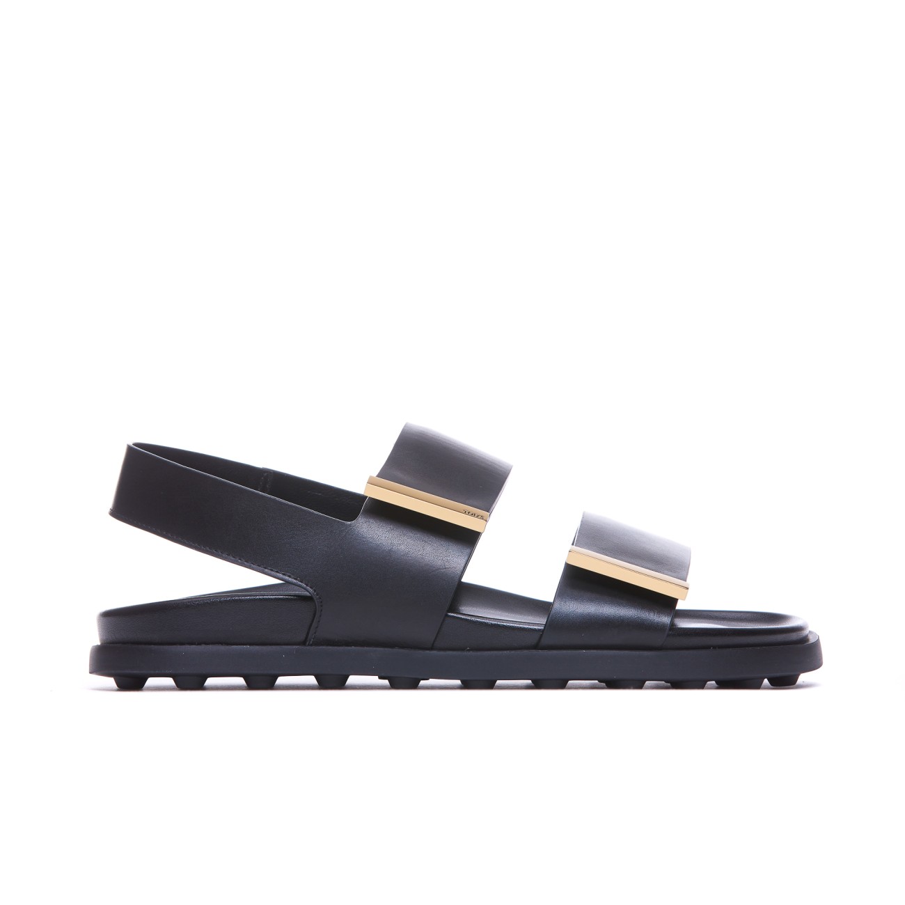 LOGO LEATHER SANDALS XXW68K0JE60/N6MB999 | Bruna Rosso
