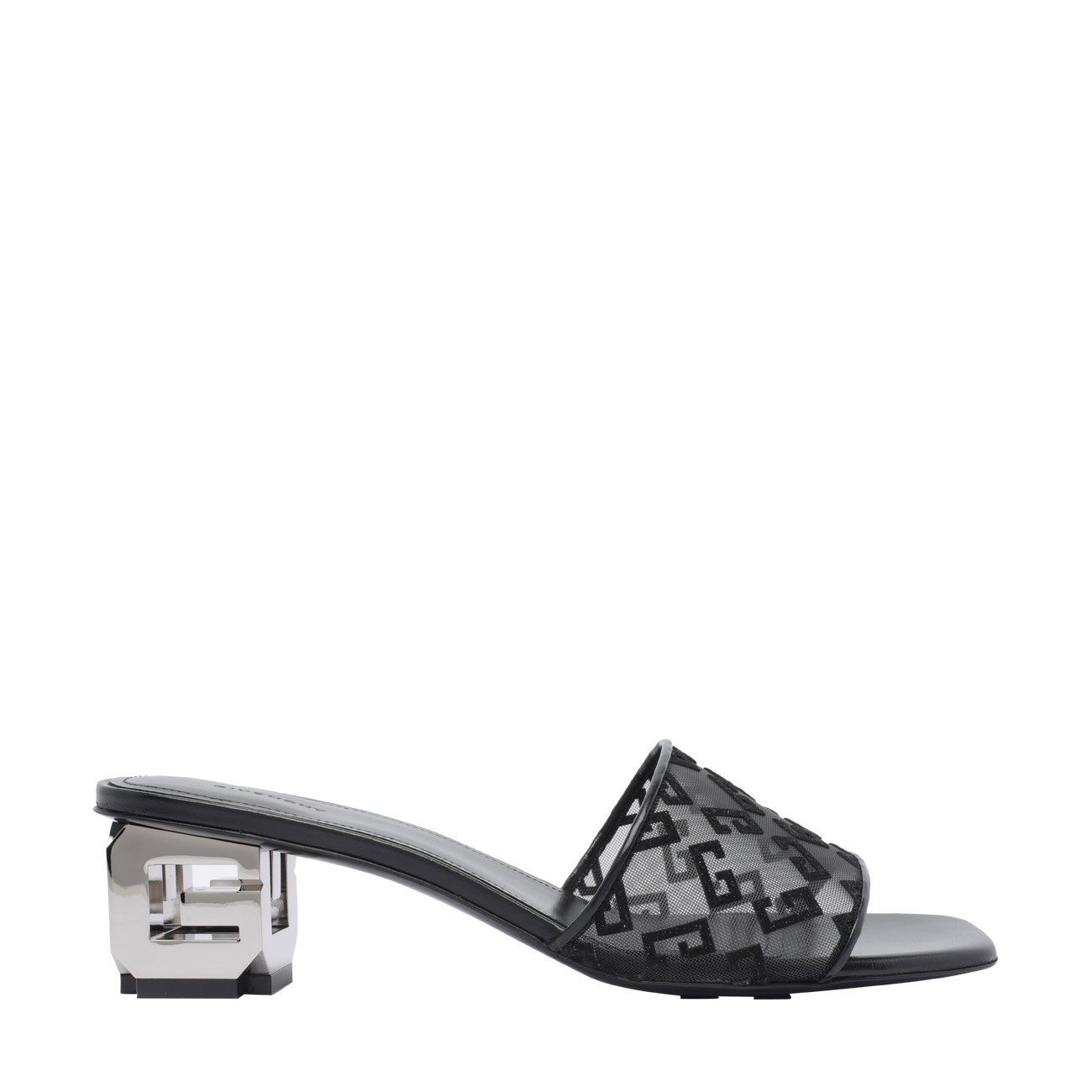 サンダル・ミュール 4G NET G-CUBE MULES 4G NET G-CUBE MULES BE3082E2BK/001 | Bruna Rosso
