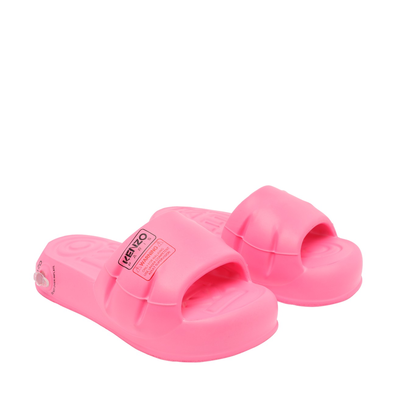 サンダル・ミュール KENZO LOGO PUFFER SLIDE LOGO PUFFER SLIDE (KENZO/サンダル・ミュール) FF52MU210E50/30