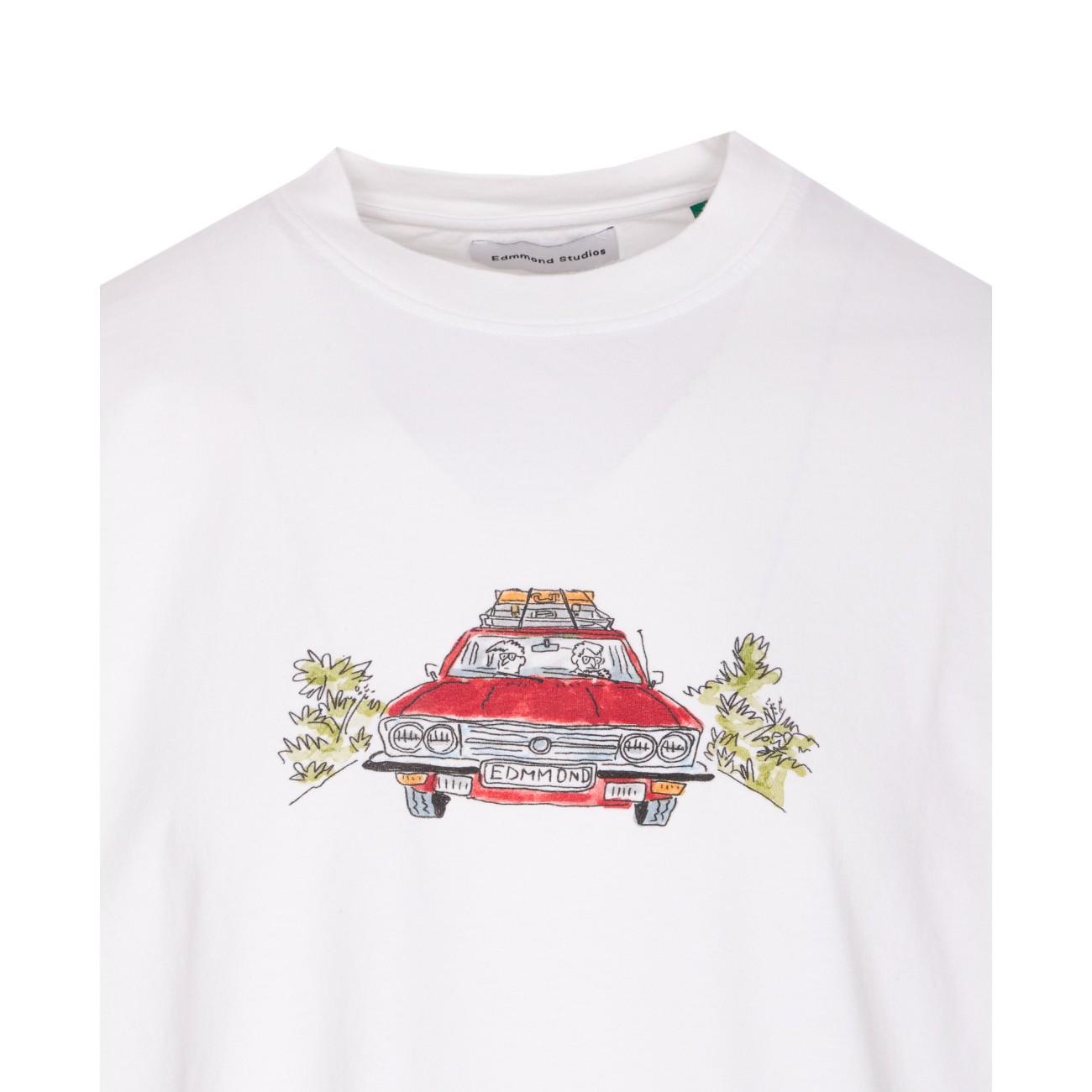 Tシャツ・カットソー EDMMOND STUDIOS HOLIDAY AUTO T-SHIRT Edmmond Studios HOLIDAY AUTO TEE White | BSTN Store