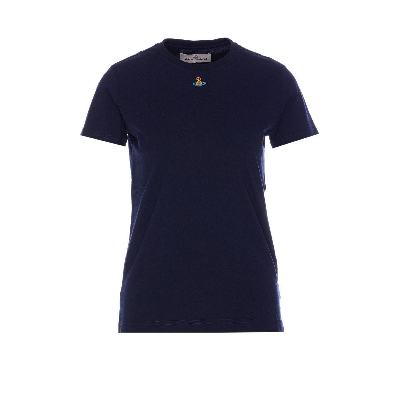 ■Vivienne Westwood■ ORB Peru Short Sleeve T-Shirt Navy 3G0 ORB PERU' T-SHIRT 3G010017/J001MK410 | Bruna Rosso
