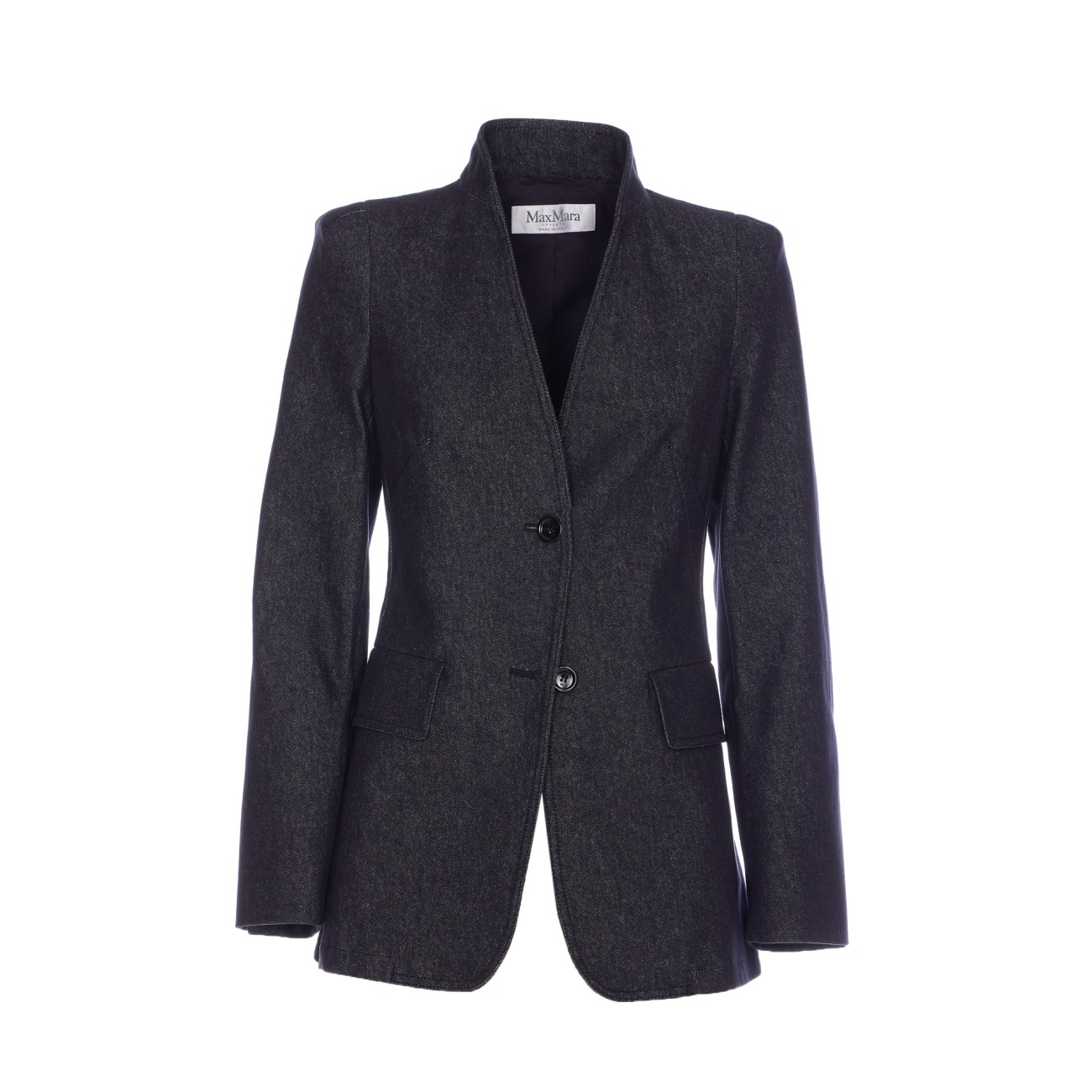 BEATRICE BLAZER SLIM DENIM EFFECT 2511041093600 BEATRICE/001