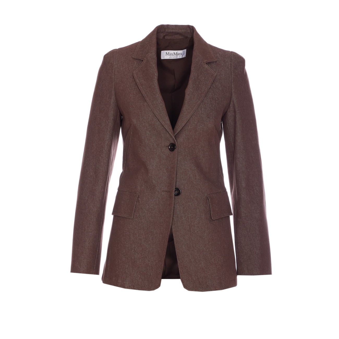 AGGUATI COTTON BLAZER DENIM EFFECT 2511041023600 AGGUATI/002