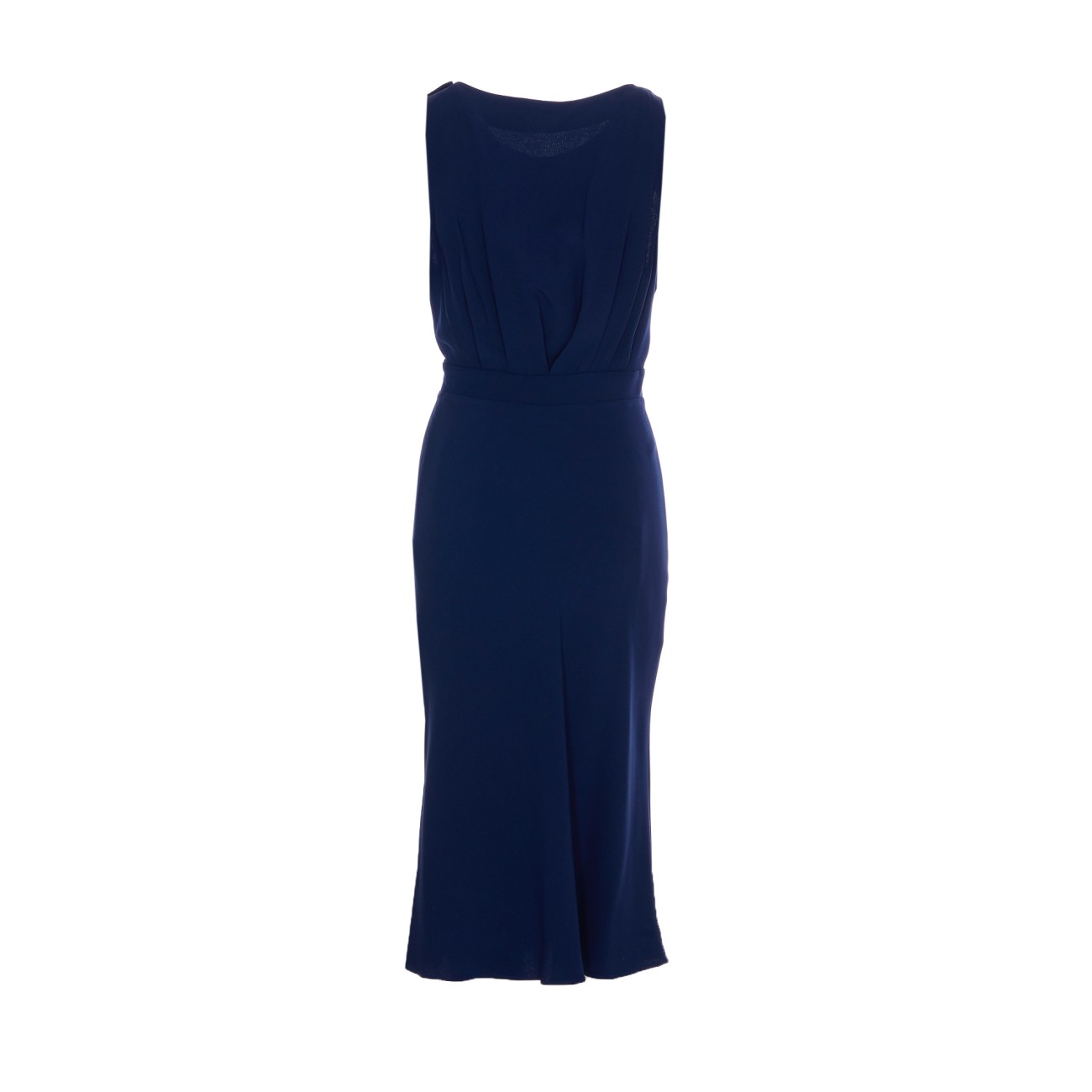 SATIN DRESS WITH CRISS-CROSS LACE AB84652E2/DC8 | Bruna Rosso
