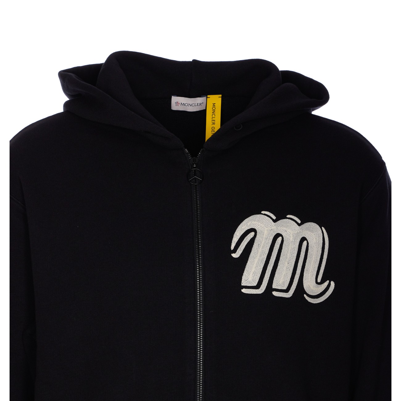 MONCLER X MERCEDES BENZ BY NIGO LOGO EMBROIDERED ZIP UP