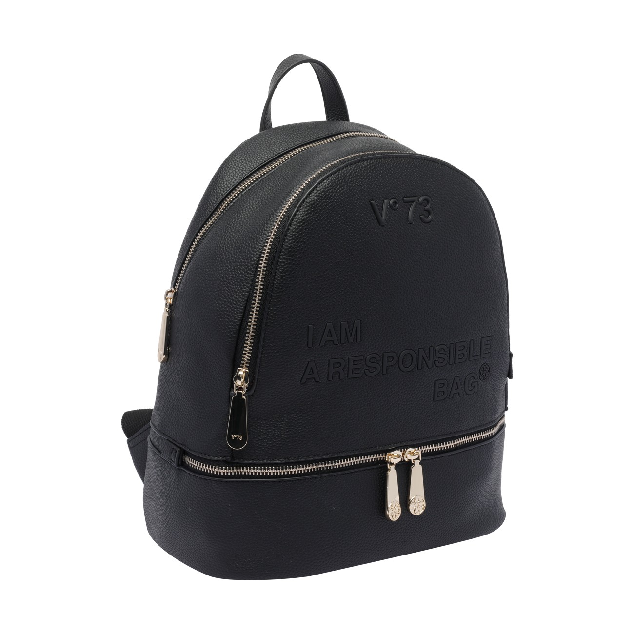 V°73 RESPONSIBILITY BIS BACKPACK V°73 Responsibility Bis Backpack - Black - Women | 73BS6AF13NERO