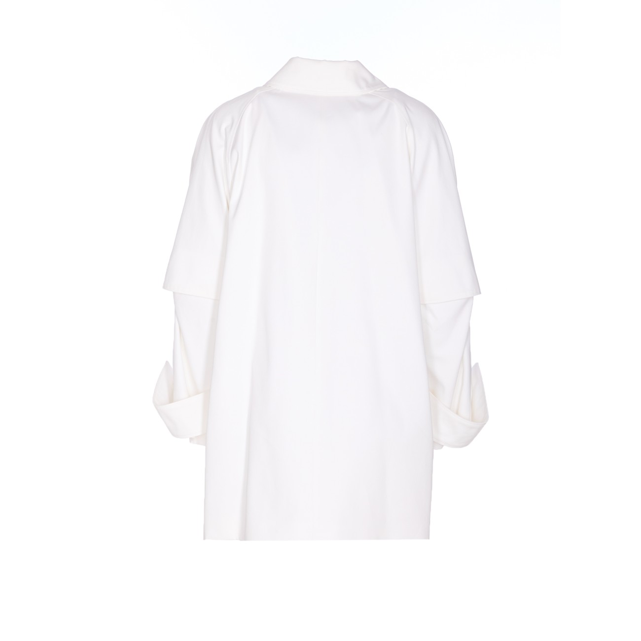 コート MAX MARA BABA RAINCOAT MADE OF RAIN-PROOF GABARDINE Water-repellent gabardine trench coat, optical white | 