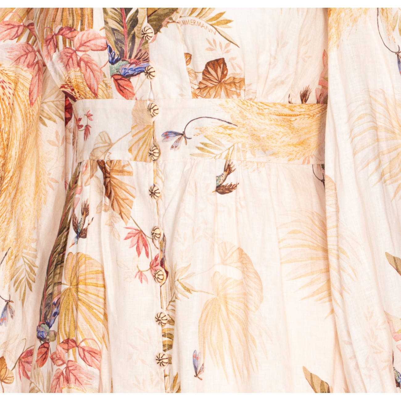 ワンピース Zimmermann ASCENSION PLUNGE MIDI DRESS ZIMMERMANN | Ascension Plunge Midi Dress | Women | Lane Crawford