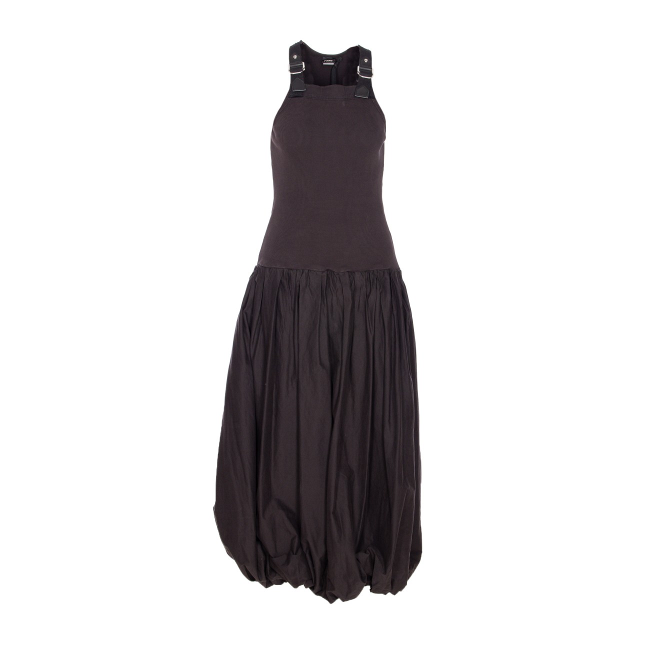 ワンピース Pinko PETER MIDI DRESS WITH BALLOON SKIRT PETER MIDI DRESS WITH BALLOON SKIRT 105137/A2L8Z99 | Bruna Rosso