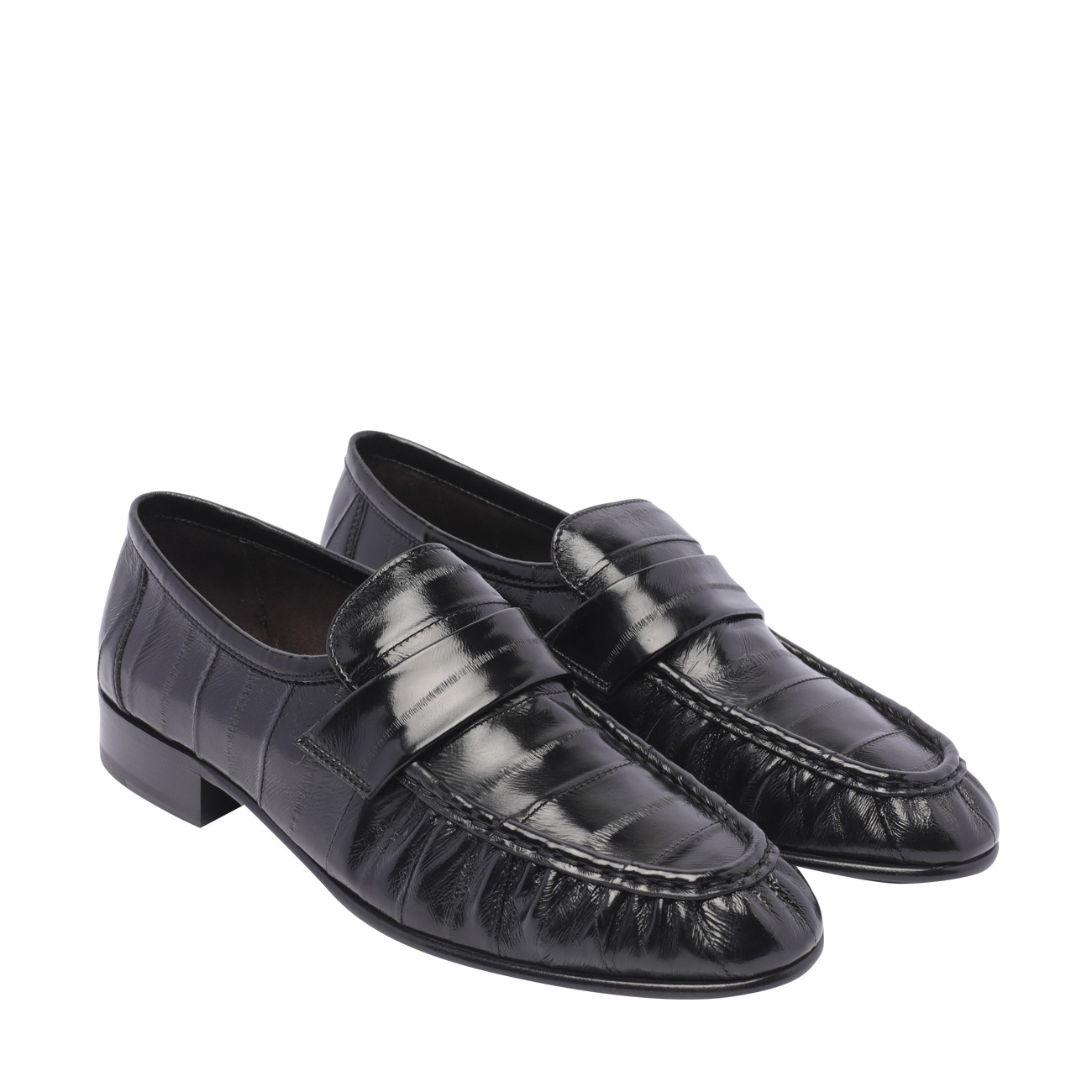EEL SOFT LOAFERS F1280/E17BLK | Bruna Rosso