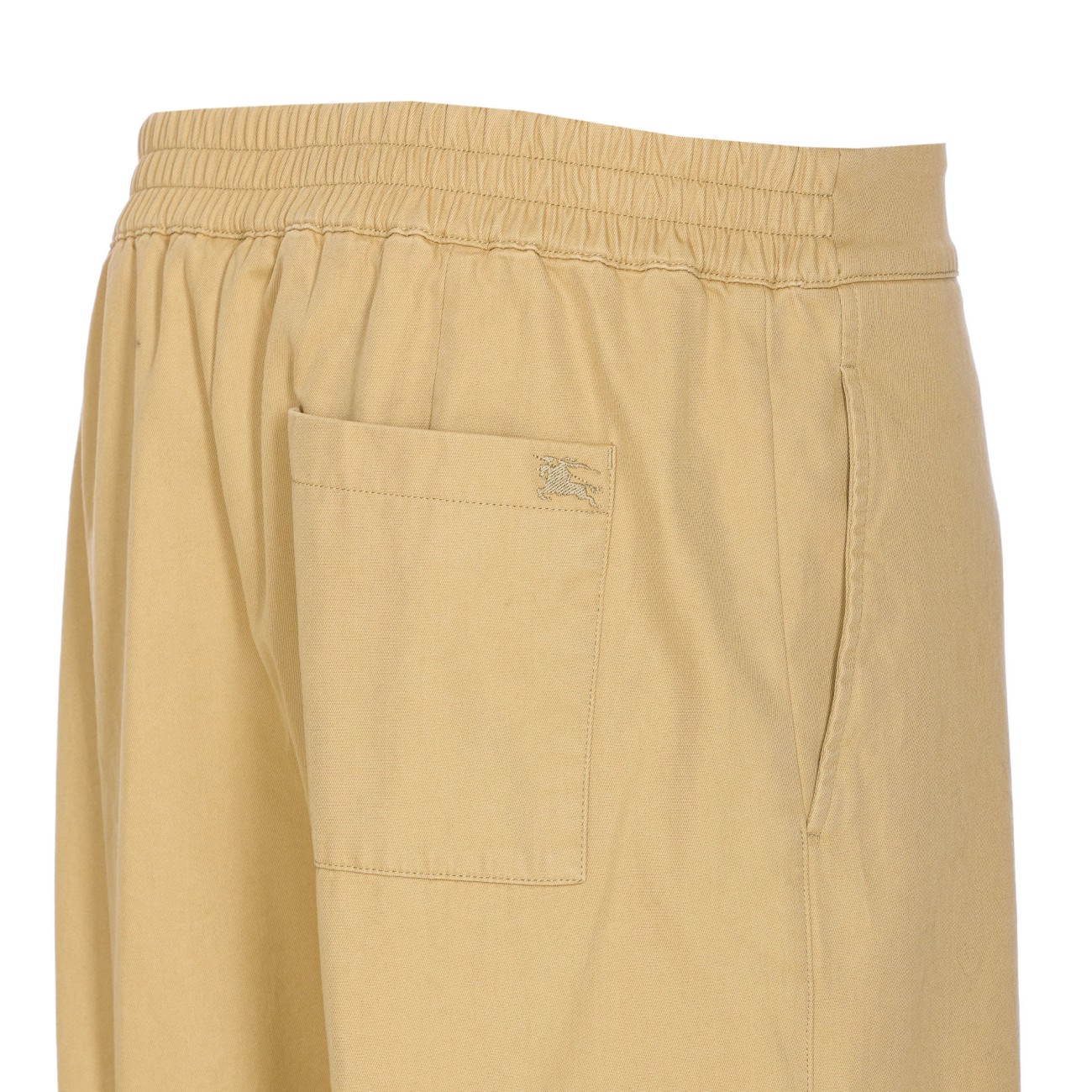 パンツ Burberry FW25 Biege twill pant 8111203 Burberry Cotton wide-leg Trousers | Neutrals | FARFETCH