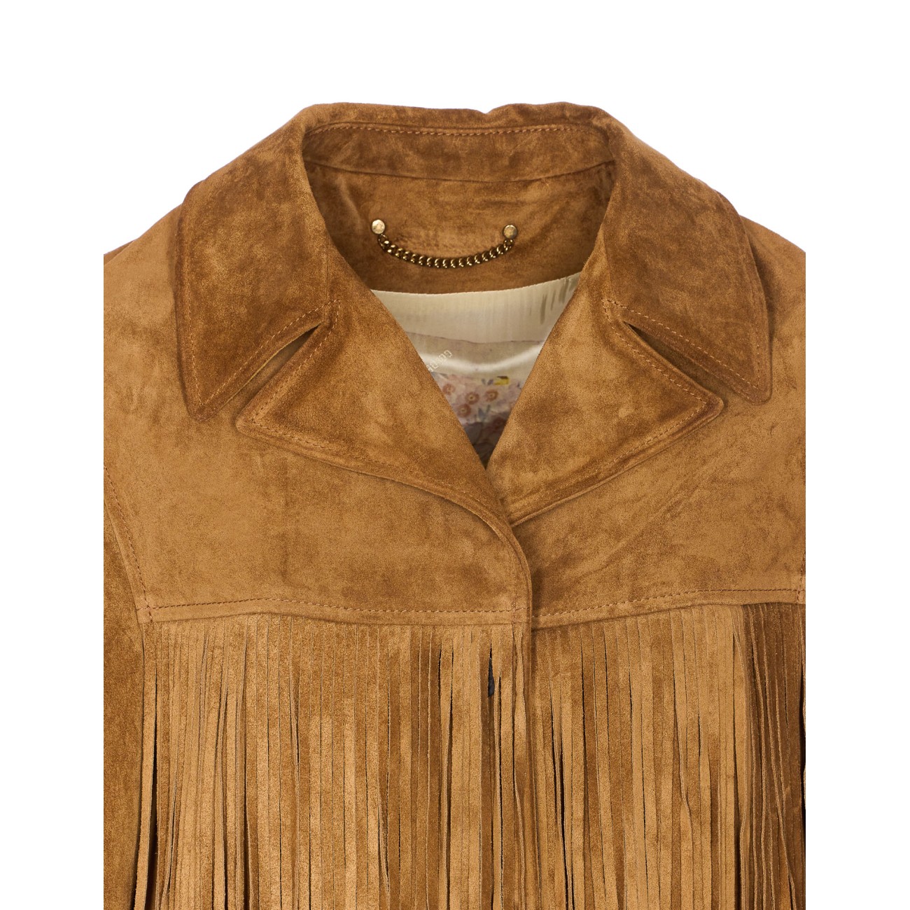 ジャケット GOLDEN  OLINDA FRINGED JACKET OLINDA FRINGED JACKET GWP02368/P00216055678 | Bruna Rosso