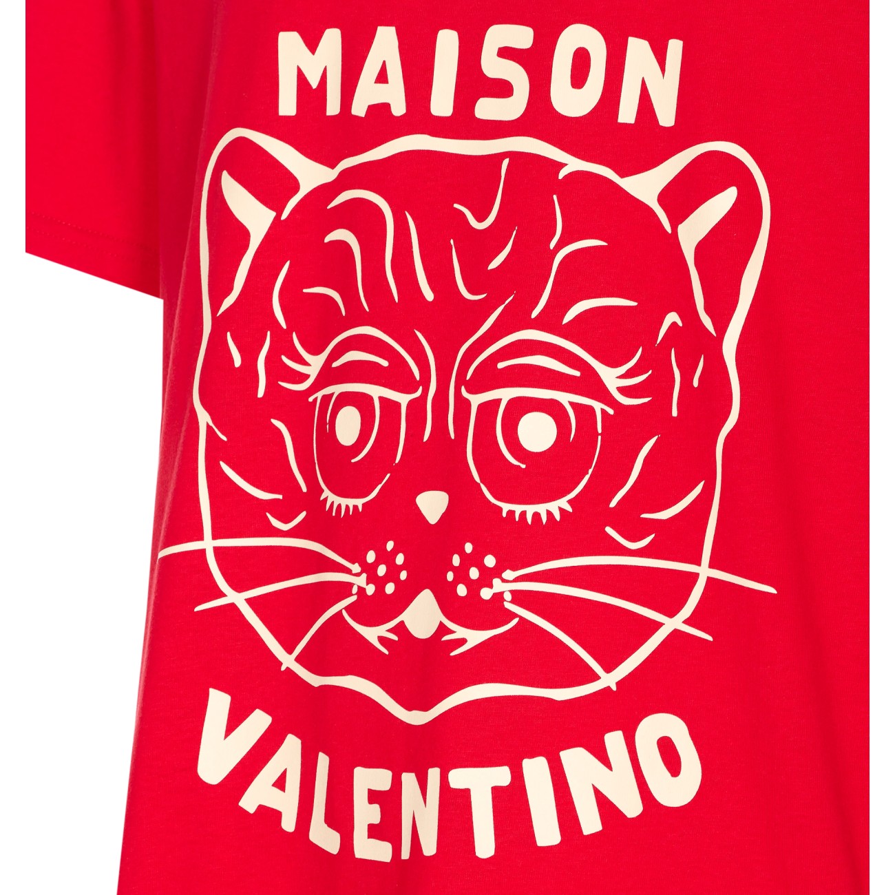 Tシャツ・カットソー LE CHAT DE LA MAISON T-SHIRT Cotton T-shirt With Le Chat De La Maison Print for Man in