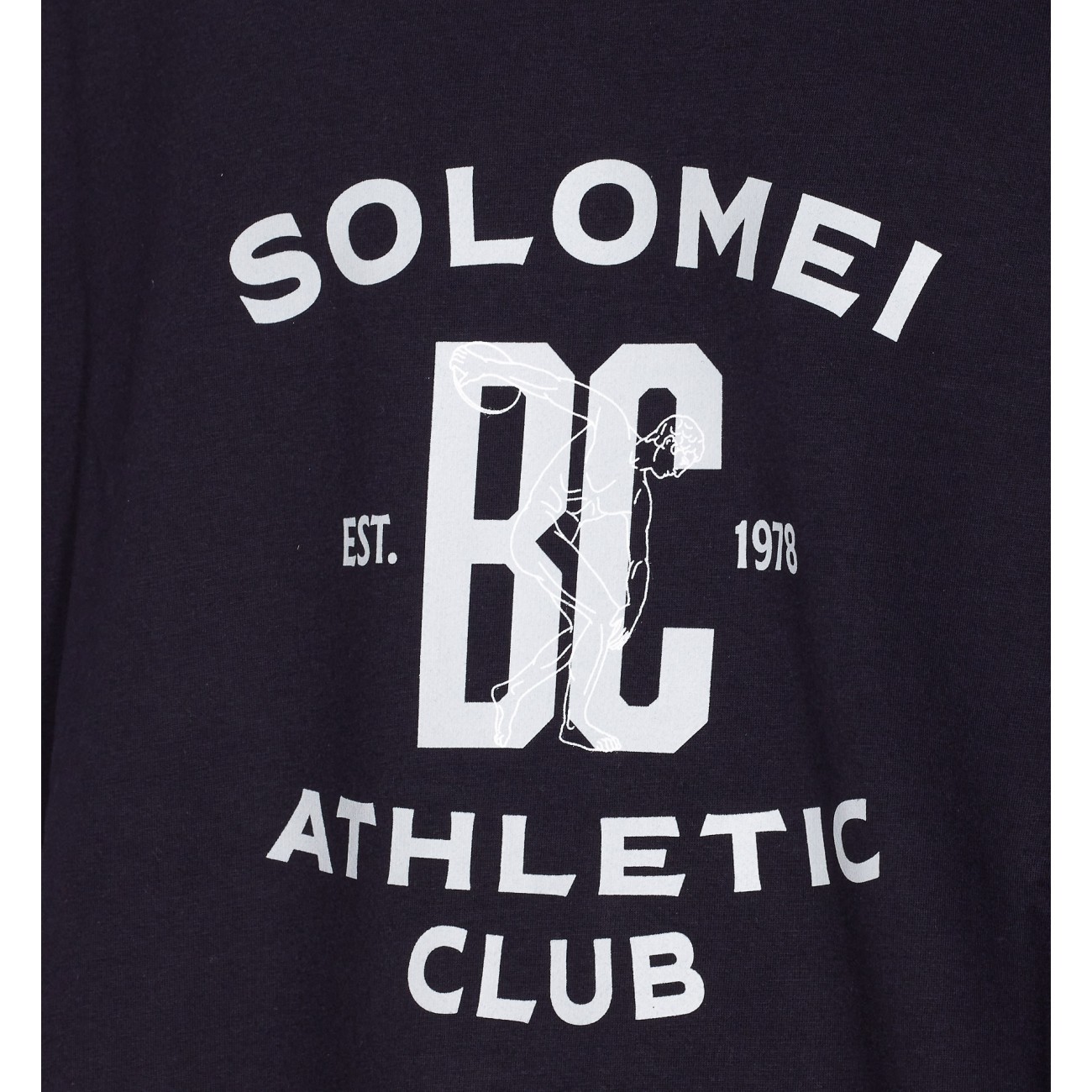 MAXI PRINT LOGO SWEATSHIRT BRUNELLO CUCINELLI Maxi print