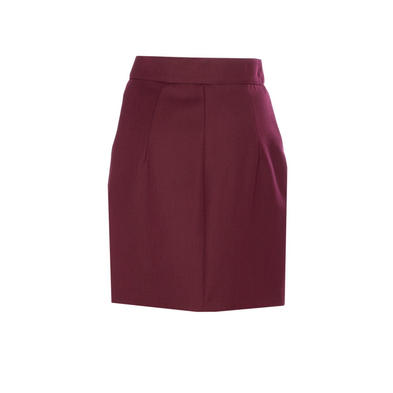 WOOL-BLEND GABARDINE SKIRT GO12656E2/EA4 | Bruna Rosso