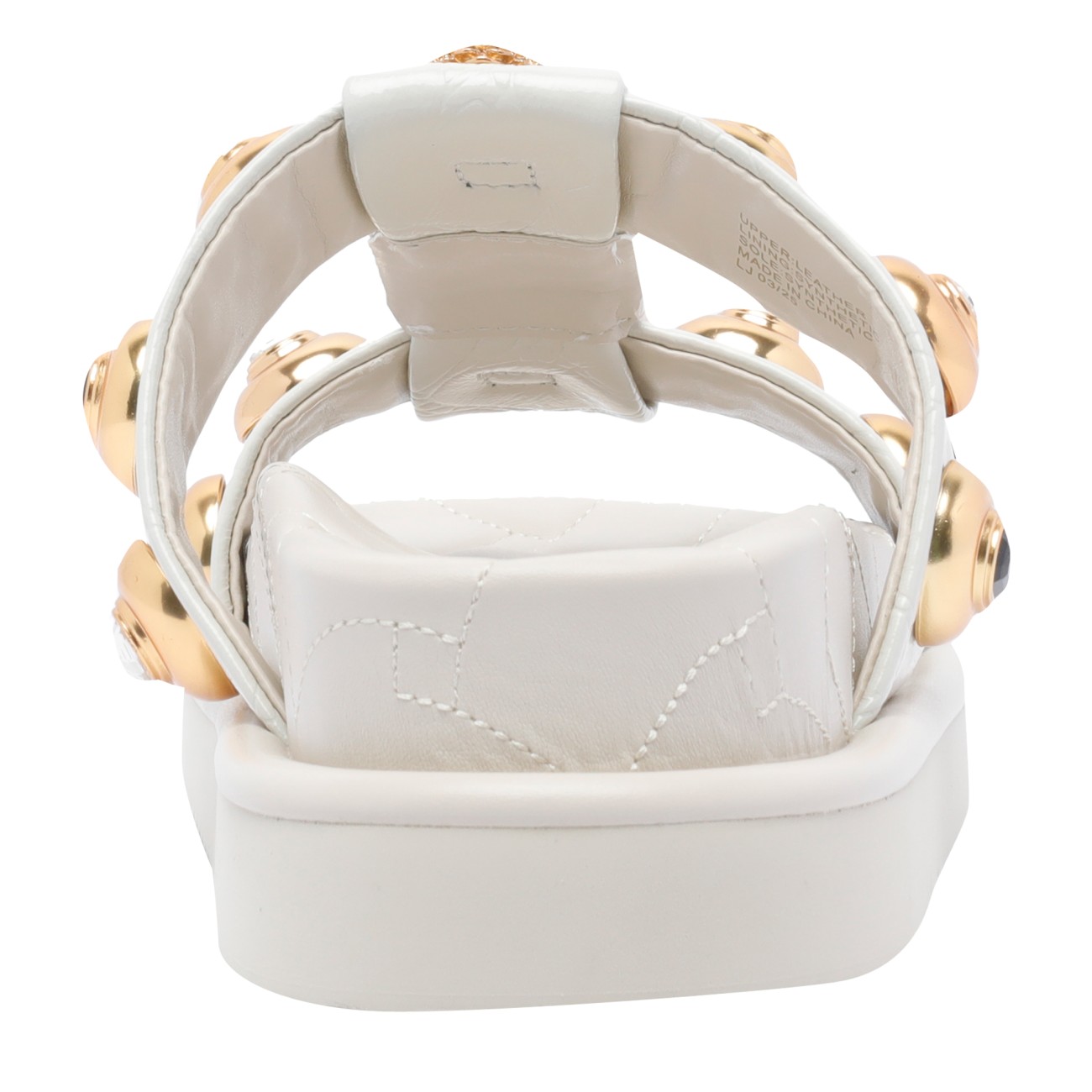 ORSON MULTI STUD CASUAL SANDALS 3442341149/BONE | Bruna Rosso