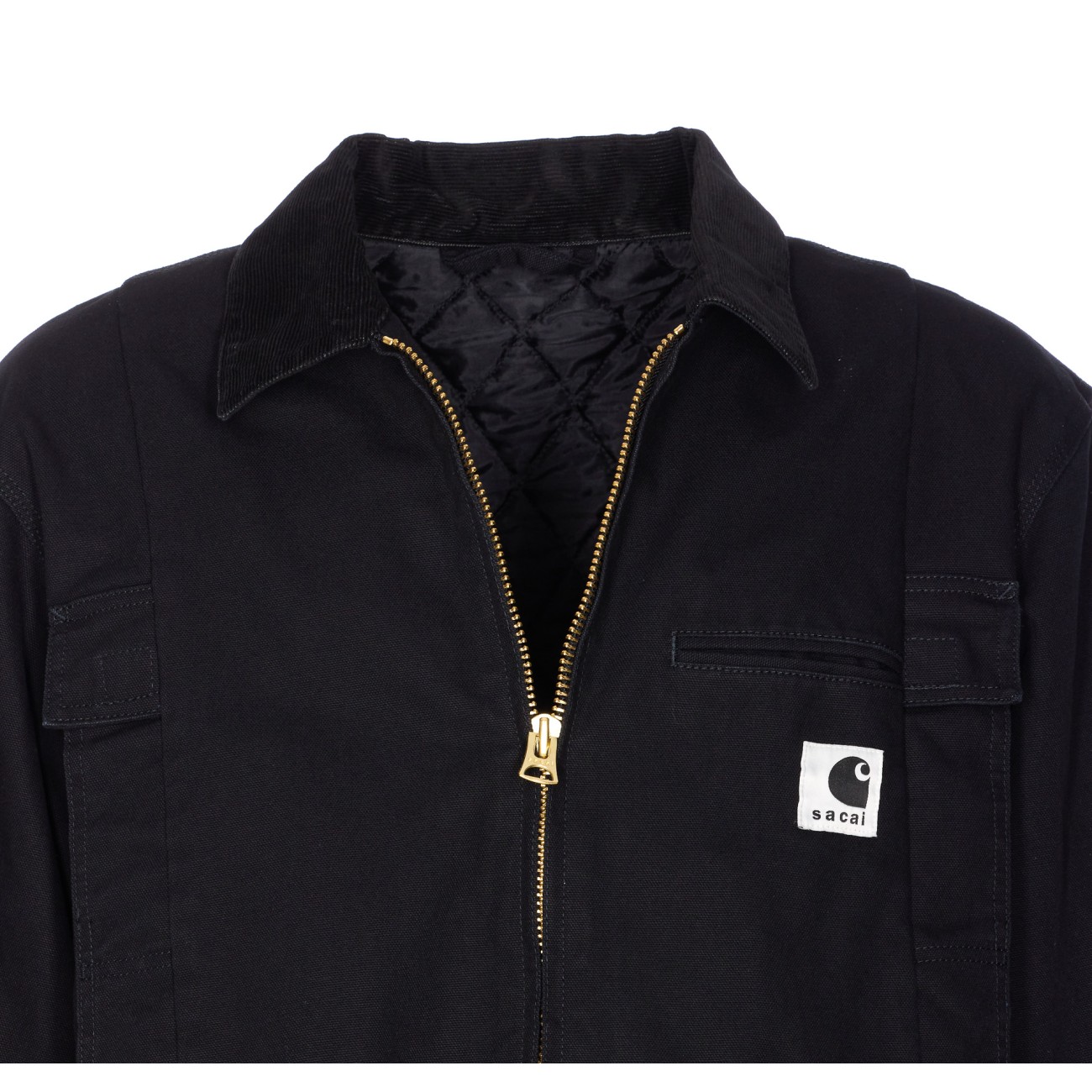 SACAI X CARHARTT WIP DUCK JACKET 25 00990S/001 | Bruna Rosso