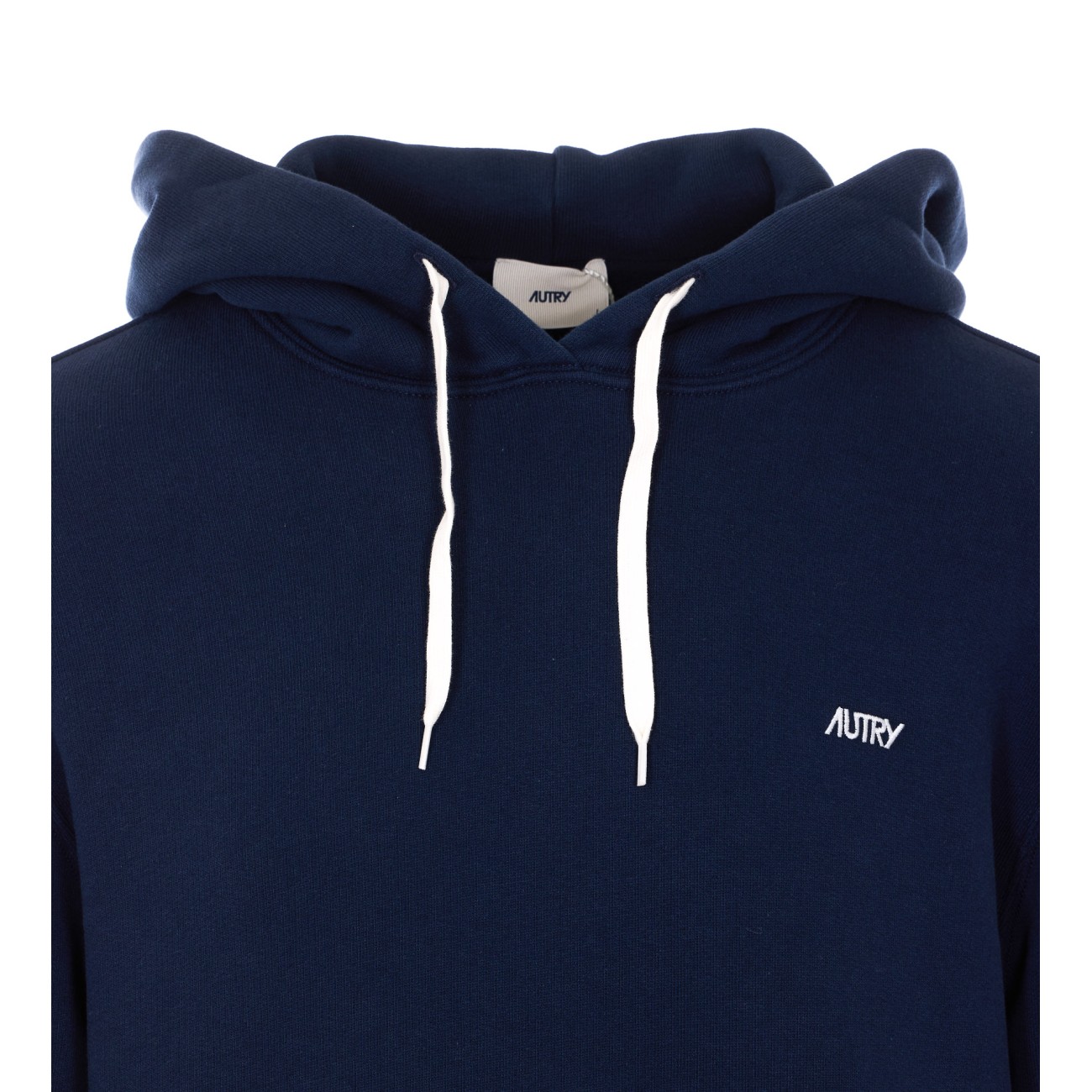 EMBROIDERED AUTRY LOGO HOODIE HOPM/002B | Bruna Rosso