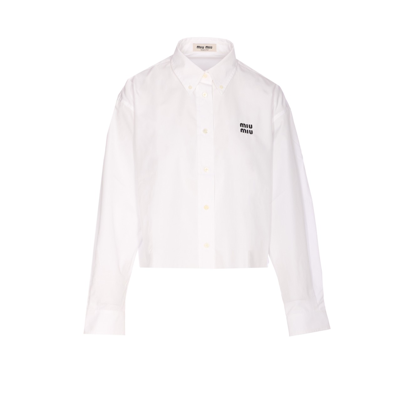 MIU MIU LOGO SHIRT MK1659/10RGF0009 | Bruna Rosso