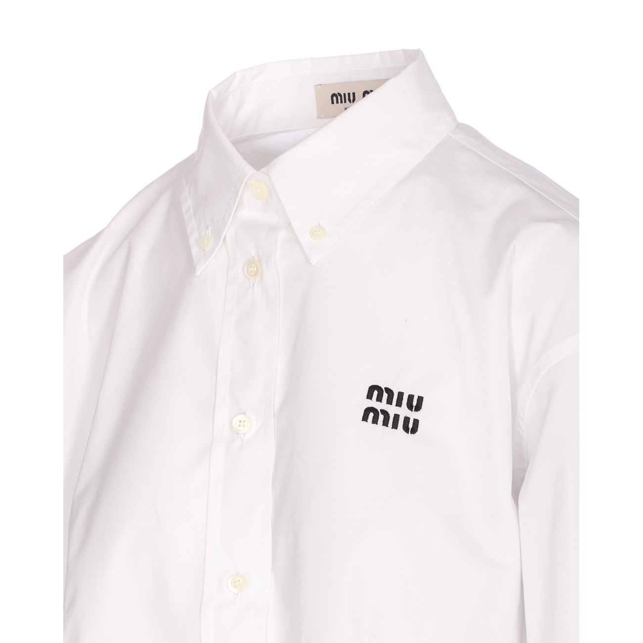 MIU MIU LOGO SHIRT MK1659/10RGF0009 | Bruna Rosso